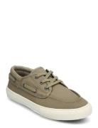 Mango Sporty Nautical Laces Khaki Green