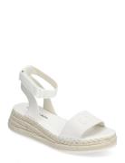 Calvin Klein Sporty Wedge Rope Su Con Vit