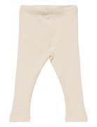 Minymo Leggings Rib Kräm