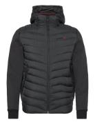 Superdry Sport Hooded Storm Hybrid Padded Jkt Svart