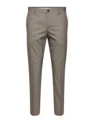 Selected Homme Slhslim-Liam Brwn Hounds Trs Flex B Noos Beige