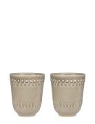 PotteryJo Daisy Mug 2-Pack Beige