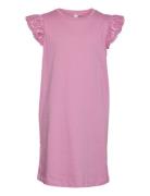 Vero Moda Girl Vmemily Ss Dress Jrs Girl Rosa