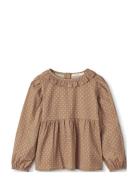 Fliink Toto Ls Blouse Brun