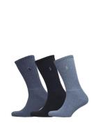 Polo Ralph Lauren Underwear Crew Sock 3-Pack Blå