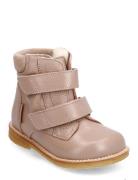 ANGULUS Boots - Flat - With Velcro Beige