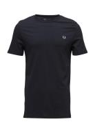 Fred Perry Ringer T-Shirt Blå