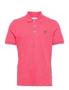 Lyle & Scott Plain Polo Shirt Rosa