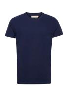 Revolution Regular Fit Round Neck T-Shirt Blå