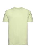 Lindbergh Mens Stretch Crew Neck Tee S/S Grön