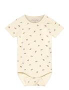 Minymo Body Ss - Bamboo Multi/patterned