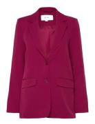 Vila Vikamma Loose Blazer - Noos Burgundy