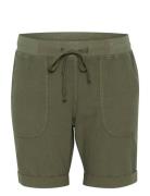 Kaffe Curve Kcnana Shorts Khaki Green