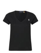 Polo Ralph Lauren 40/1 Cotton Jersey-Ssl-Tsh Svart