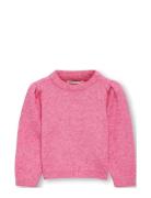 Kids Only Kmglesly L/S Puff Pullover Cp Knt Rosa