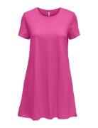 ONLY Onlmay Life S/S Pocket Dress Jrs Rosa