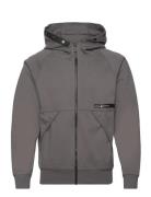 Sail Racing Race Bonded Zip Hood Grå