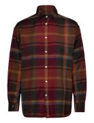 Polo Ralph Lauren Relaxed Fit Plaid Cotton Shirt Röd