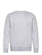 Hackett London Double Knit Crew Grå