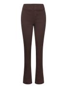 Rosemunde Trousers W/ Slit Brun