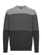 Clean Cut Copenhagen Tim O Neck Knit Grå