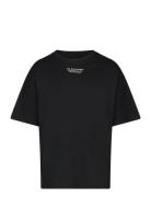 Jack & J S Jorvalencia Back Tee Ss Crew Neck Jnr Svart