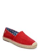 Polo Ralph Lauren Cevio Washed Canvas Espadrille Röd