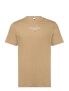 Tommy Jeans Tjm Slim Tj 85 Entry Tee Ext Beige