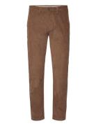 Selected Homme Slh196-Straight Miles Cord Pants W Noos Brun