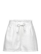 Lindex Shorts Linen Vit