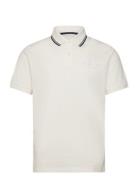 GANT Contrast Tipping Ss Pique Polo Kräm