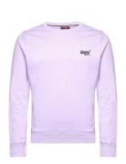 Superdry Essential Logo Crew Sweat Ub Lila