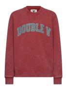 Double A By Wood Wood Rod Junior Ivy Sweatshirt Gots Röd