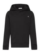 Calvin Klein Monogram Mini Badge Hoodie Svart