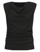 Selected Femme Slfabbie Ss Top D2 Svart