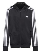 Adidas Sportswear U Tr-Es 3S Fzhd Svart