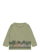 Minymo T-Shirt Ls Grön
