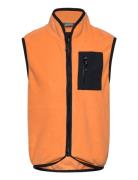 Color Kids Fleece Waistcoat Orange