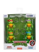 Jada Leksaker Turtles 4-Pack Figure, 6 Cm Multi/patterned