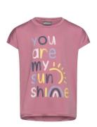 Color Kids Long T-Shirt W. Print -S/S Rosa