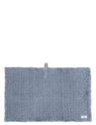 The Organic Company Big Waffle Bath Mat Blå