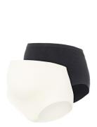 Mamalicious Mlheal Org.cotton Panties 2Pack O.a.noos Svart