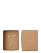 Pilgrim Alayah Gift Set, Necklace & Stud Earrings Silver