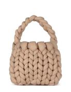 SUI AVA Sally Braided Bag Beige