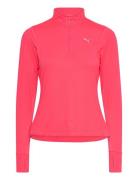 PUMA Run Favorite 1/4 Zip W Rosa