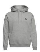 Converse Standard Fit Left Chest Star Chev Emb Hoodie Ft Grå