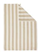 ERNST Kitchen Towel Striped Beige/White Beige