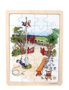 Barbo Leksaker Emil Fra Lønneberg Wooden Frame Puzzle - Fsc Multi/patt...