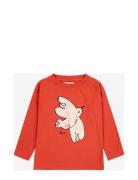 Bobo Choses Freedom Bird T-Shirt Röd