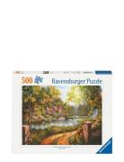 Ravensburger Cottage By The River 500P Multi/patterned